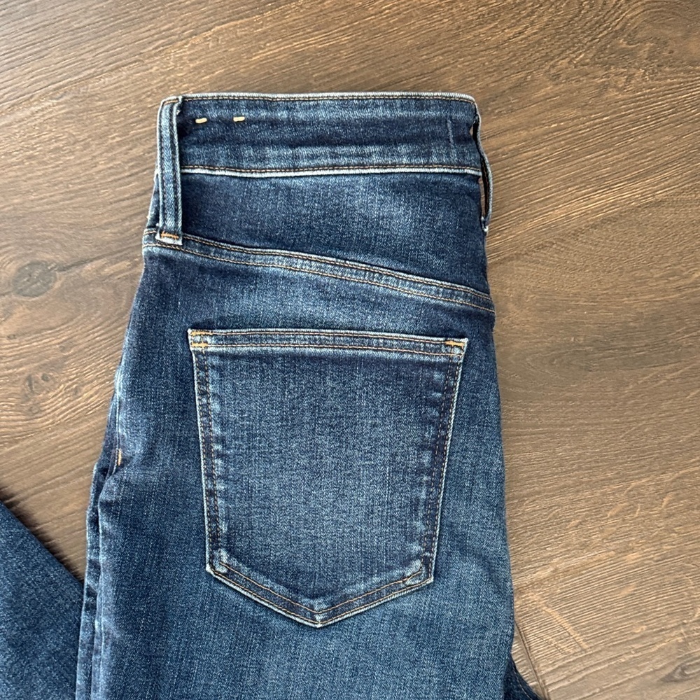 Madewell Curvy High Rise Skinny size 29 Classic Blue Denim Jeans - Picture 2 of 9